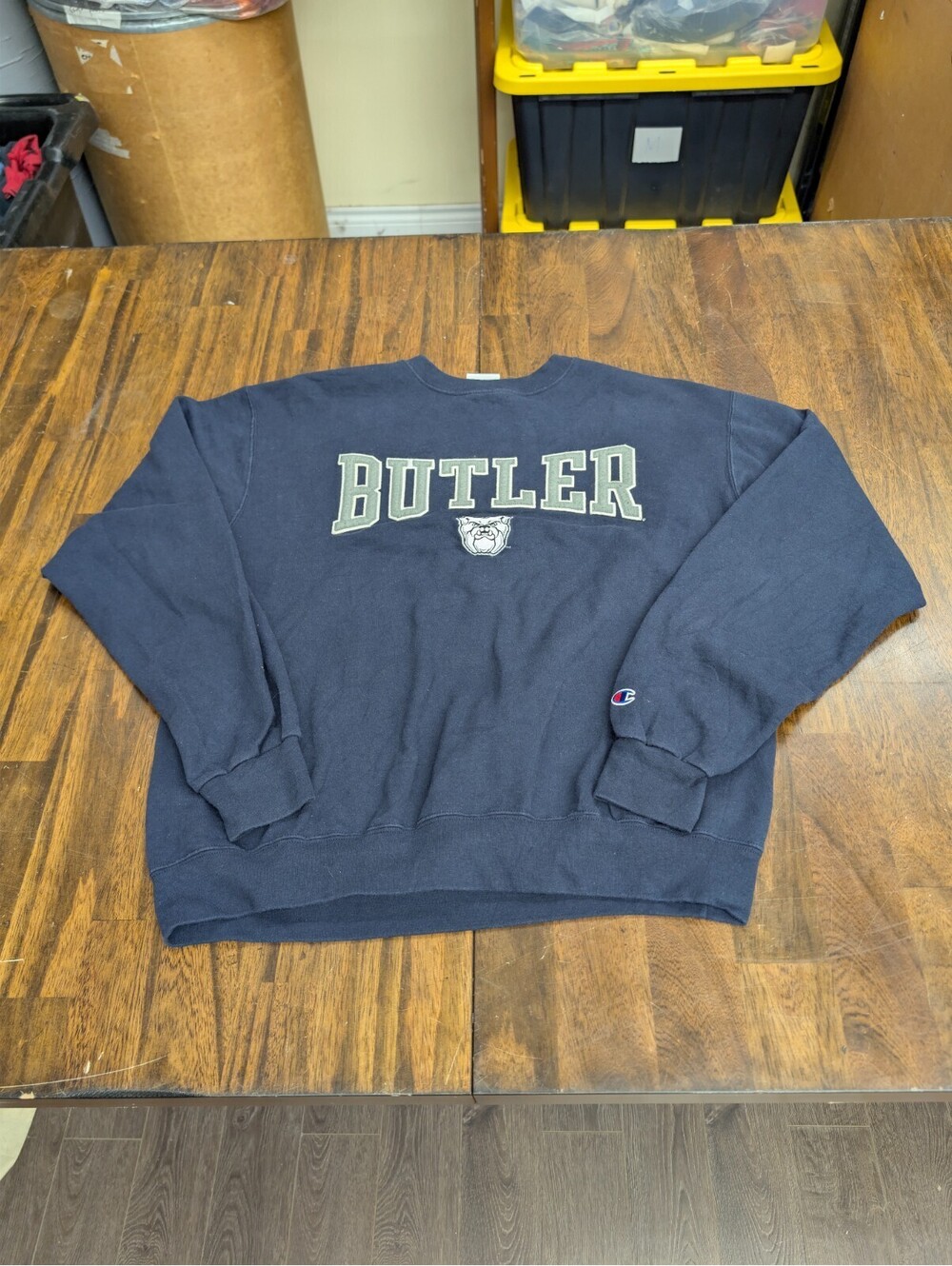 Butler Bulldogs Champion Eco Sweatshirt Mens Large Crewneck